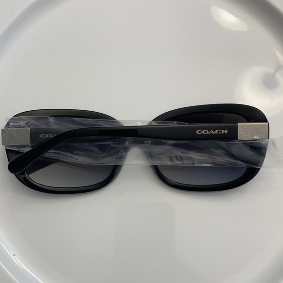 Coach Signature Rectangle Sunglasses - Picture 7 of 9